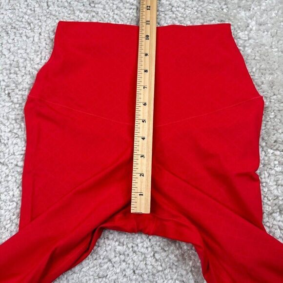 Shefit Boss Legging High Waisted Diamond Embossed Print Rush Red - Picture 11 of 13